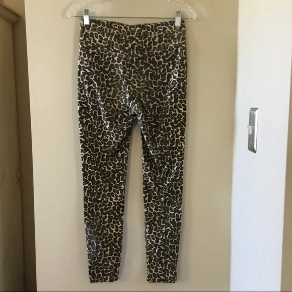Free People We The Free High Rise Leopard Print Skinny Jeans - Picture 5 of 13